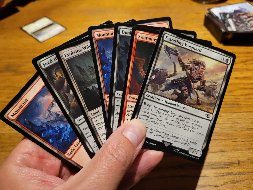 Magic the gathering lapok a kézben
