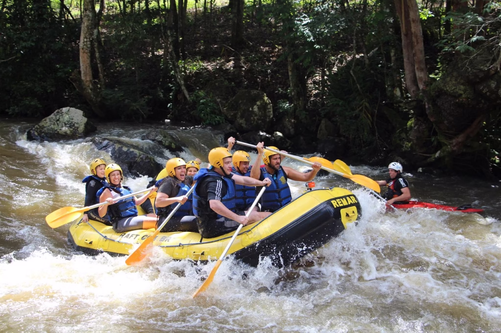 Rafting vadvizen