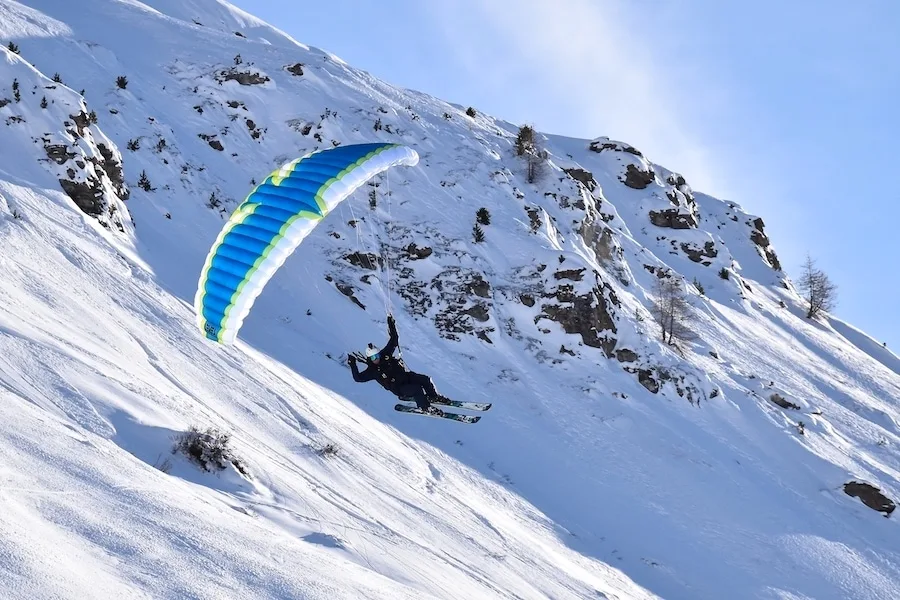 speedriding a hegyekben