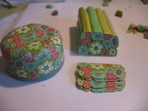 Millefiori doboz