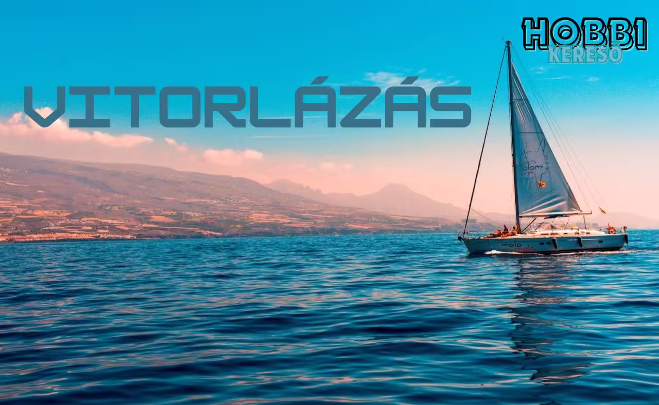Vitorlás a vizen
